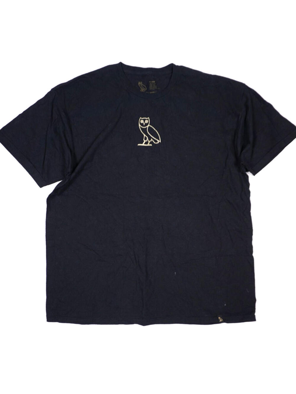 OVO Octobers Very Own Owl T Shirt Mens XL Black Drake Graphic Logo Tee Authentic